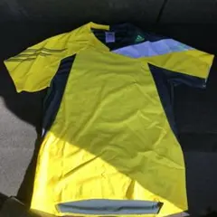 アディダスF50トレーニングジャージー半袖イエロー×ネイビー