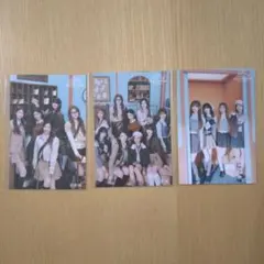 NiziU FaceToFace オンラインくじ E賞ステッカー 3枚セット②