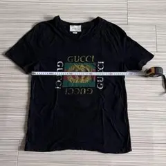 GUCCI グッチ プリントTシャツ ブラック XS オーバーサイズ - メルカリ