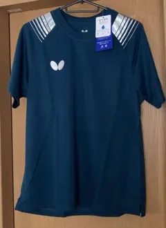 新品未使用 バタフライ Butterfly エスプレＴシャツ 卓球練習着