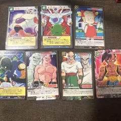 ドラゴンボールカードゲーム 当時物 7枚セット Aのサムネイル