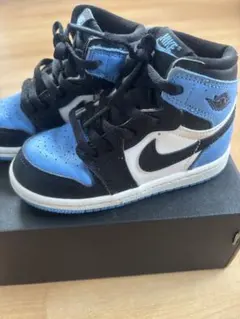 Nike Air Jordan 1 Mid ブルー/ブラック