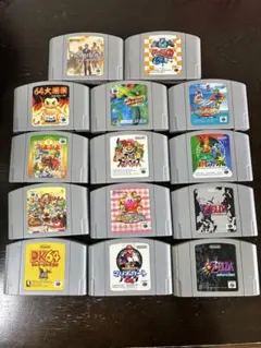 ニンテンドー64 ゲームソフト まとめ売り