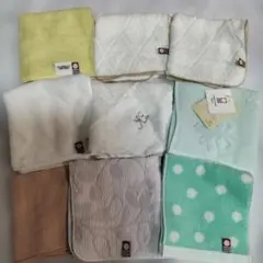 き*)様 今治タオル　タオルハンカチ9枚セット