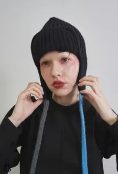 OMMO オーエムエムオー　EARFLAP KNIT CAP ニット帽　キャップ