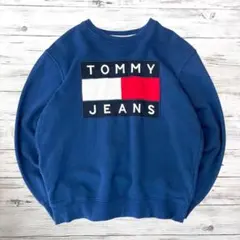 トミージーンズ スウェット ネイビー M 2309