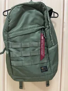 alpha industries カーキ　バックパック　リュックのサムネイル