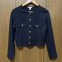 ジャージーカーディガン
