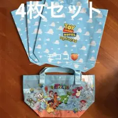 香港ディズニー　上海トイストーリーホテル限定　エコバッグ　ショッピングバッグ