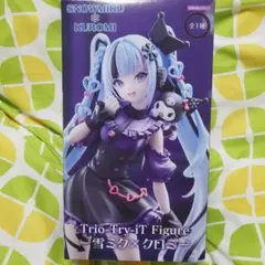 【新品未開封】初音ミク Trio-Try-iT フィギュア 雪ミク×クロミ