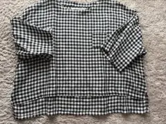 SOOR PLOOM ギンガムチェック ブラウス 6/7Y - メルカリ