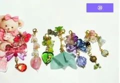 ⑳、オリジナル天然石チャームセット(๑´`๑)♡