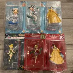 ディズニー　クリスマスオーナメントくじ　6種セット