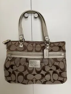 コーチ　キャンバストートバッグ