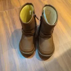 新品 MoonStar WagaMama キッズブーツ ブラウンのサムネイル