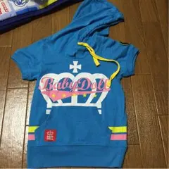 ベビードール美品フード付きトップス