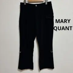 MARYQUANT マリークワント 黒 ブラック カジュアル パンツ 38 Mのサムネイル