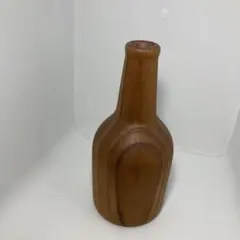 ハンドメイド　木製花瓶