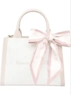 メゾンドフルール　トートバッグ スカーフ付き2Wayバッグ　ツイード