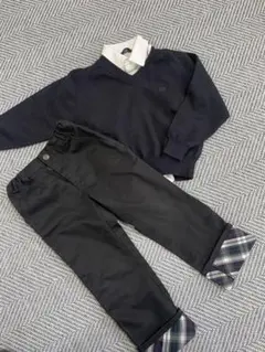 フォーマルセットファミリア、コムサ110 卒園、入園