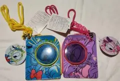 ドナルド&デイジー　虫眼鏡　2014年　パスケース　新品未使用　長期保管品