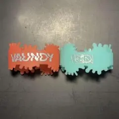 Vaundy ラバーバンド FUSION オレンジ・ミントグリーン