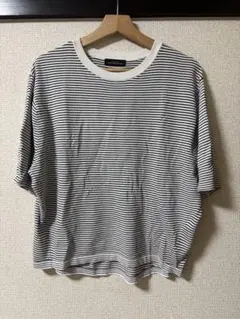 green lavel ボーダーサマーニット