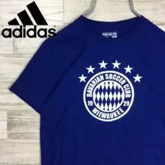 在庫セール 送料無料 アディダス Tシャツ デカロゴ 半袖 派手 90s メンズ