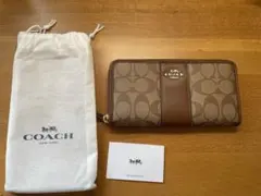 【新品・未使用】COACH コーチ 二つ折り財布 L字ファスナー F54630