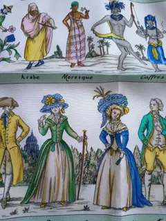 HERMES スカーフ カレ90　エルメス　【現代市民の服装】