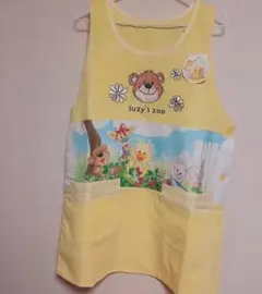 スージーズー　エプロン　大人用　保育士　介護士　M-L