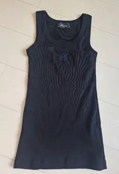 Hardy Noir ロゴ刺繍 リブタンクトップ ブラック<未使用＞のサムネイル