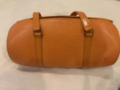 Louis Vuitton エピレザー ハンドバッグ オレンジ