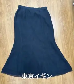 東京イギン 社交ダンス ロングスカート ブラック イギンジブリーヌのサムネイル