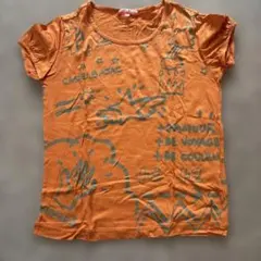 CASTELBAJAC 半袖Tシャツ オレンジ サイズ1のサムネイル