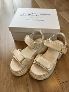 ★オリエンタルトラフィック★スヌーピー★厚底サンダル★S★22～22.5cm★のサムネイル
