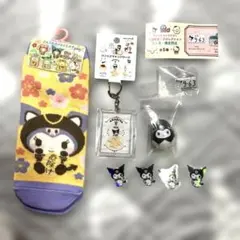 クロミ クロミちゃん 靴下 キーホルダー ピンバッジ　シール サンリオ