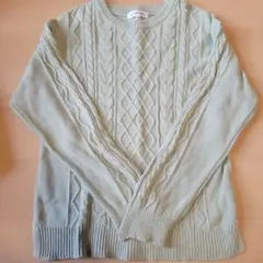 GLOBAL WORK ケーブルニットセーター 130