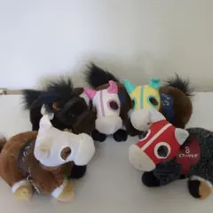 アバンティ　競走馬　馬　ぬいぐるみ　キーホルダーのサムネイル