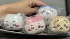 ちいかわ　ねそべりぬいぐるみ　4点セット