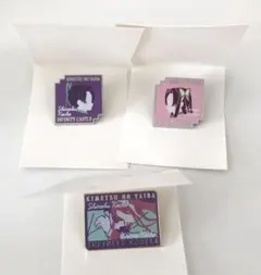 鬼滅の刃 キャラクターモチーフピンズ 第２弾 胡蝶しのぶ・胡蝶かなえセット