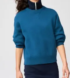 スムースコットンクルーネックセーター　XL　UNIQLO
