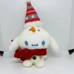 サンリオ　シナモロール マスコットホルダー クリスマス