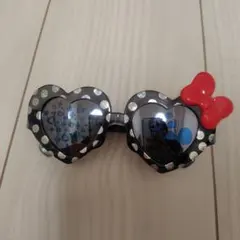 ミニーマウス ハート型サングラス子供用