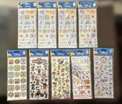 【未使用品】ディズニー　Disney ミッキー　シール　ステッカー　9セット