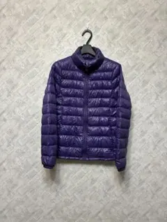 ★UNIQLO★紫のダウンジャケット プレミアムウルトラライトダウン　Ｌ
