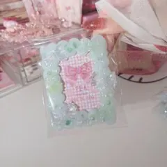 ホイップデコ 黄緑 緑 グリーン B8 トレカケース