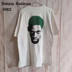 ナ*キ様 USA製 NIKE デニスロッドマン グリーン 白Tシャツ M - メルカリ