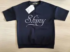 ポイント入りボンディングプルオーバー　ネイビー
