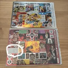 ONE PIECE シール 2枚セット